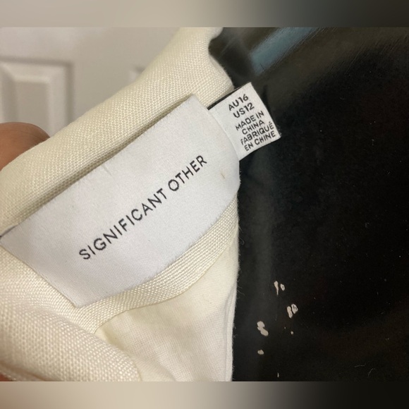 NEW SIGNIFICANT OTHER Anica Cutout Strappy Halter Neck DRESS Size 12 - Picture 9 of 10